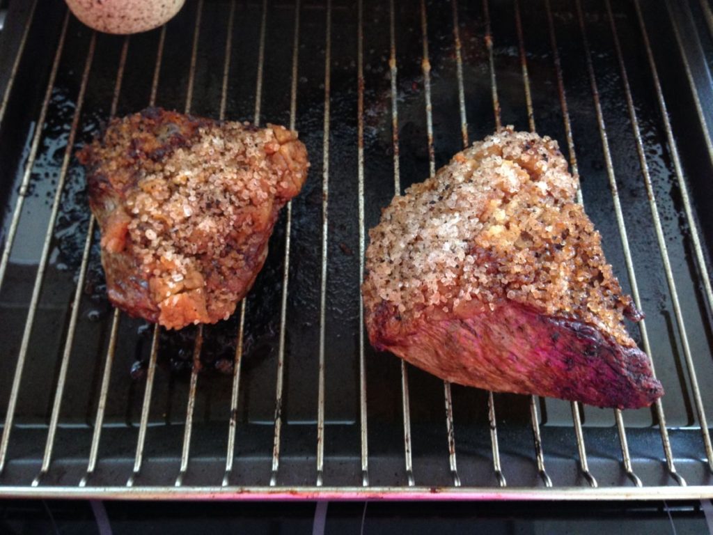 corte Picanha en asado a la parrilla