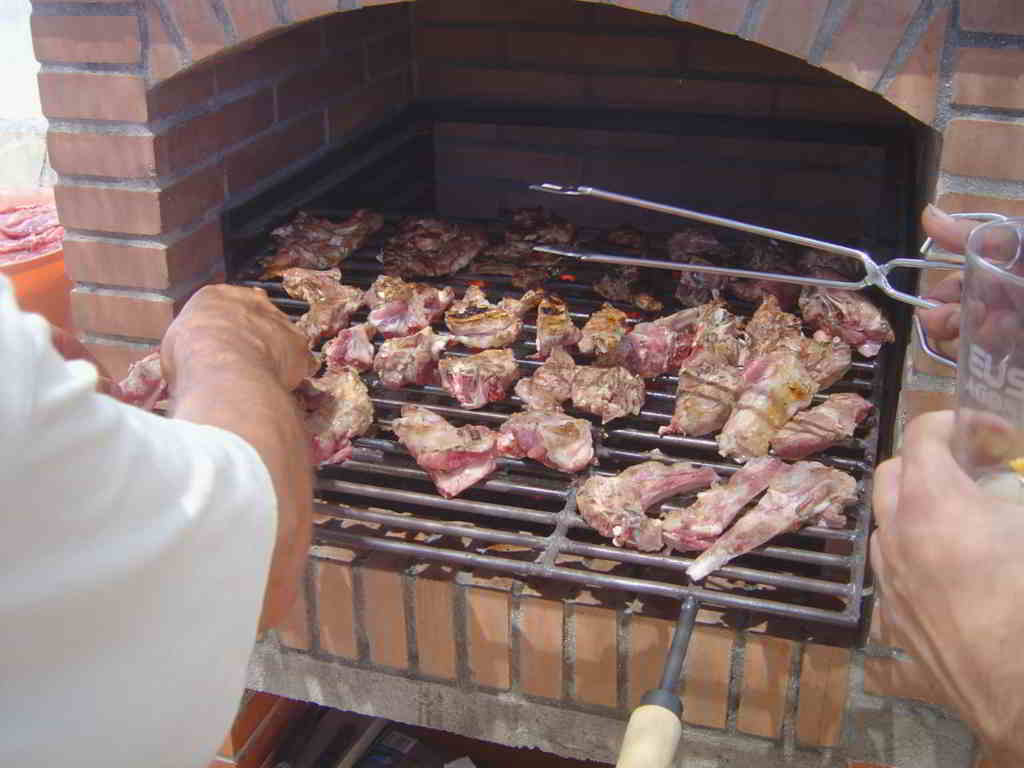 carne de cordero para asar