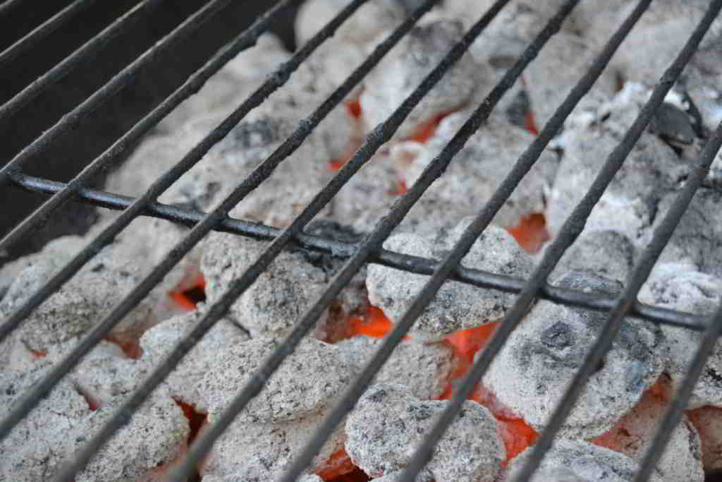 parrilla de asador de carbon